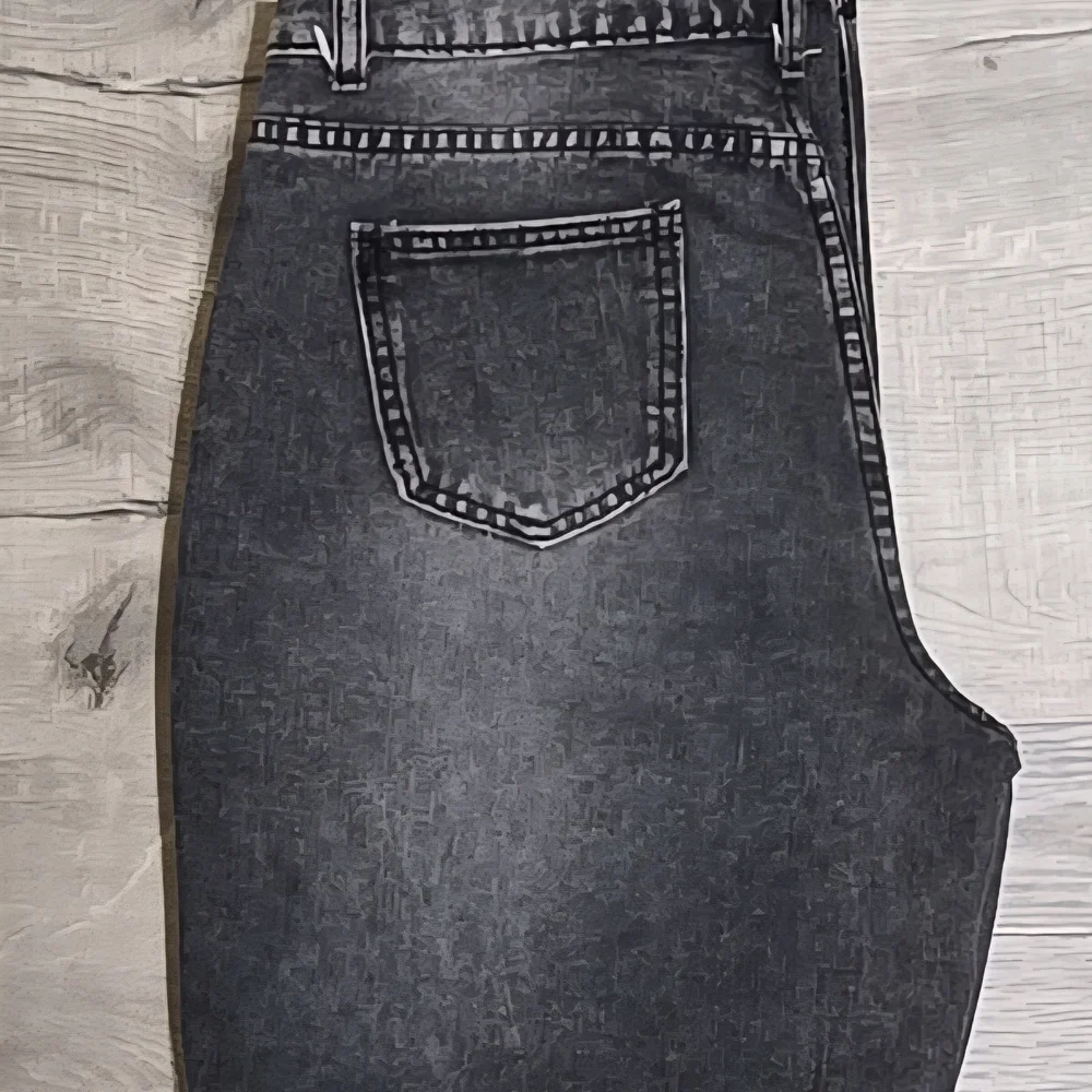 Women's High Rise Gray Jeans - Picture 1 of 3